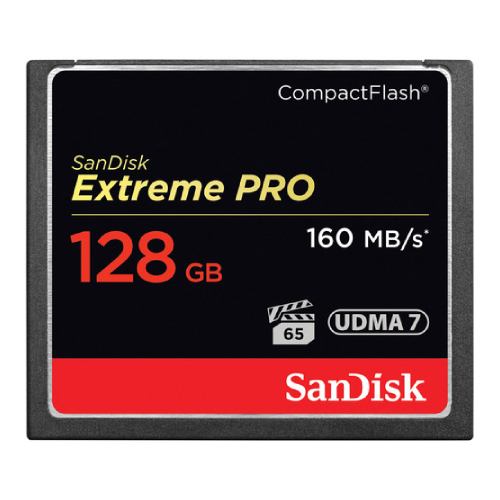 SANDISK Extreme Pro CompactFlash 128GB 160MB/s